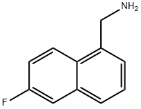 1-Naphthalenemethanamine, 6-fluoro- 结构式