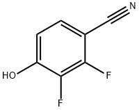 2,3-Difluoro-4-hydroxybenzonitrile Struktur