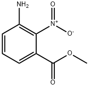 Benzoic acid, 3-aMino-2-nitro-, Methyl ester Struktur