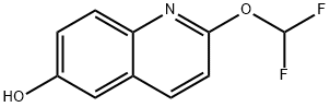 2-(difluoroMethoxy)quinolin-6-ol Structure