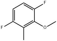 Benzene, 1,4-difluoro-2-methoxy-3-methyl- Structure