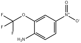 4-ニトロ-2-(トリフルオロメトキシ)アニリン 化学構造式