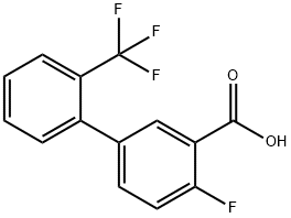 2-Fluoro-5-(2-trifluoromethylphenyl)benzoic acid|2-Fluoro-5-(2-trifluoromethylphenyl)benzoic acid
