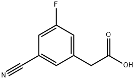 Benzeneacetic acid, 3-cyano-5-fluoro-|Benzeneacetic acid, 3-cyano-5-fluoro-