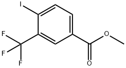 4-Iodo-3-trifluoromethyl-benzoic acid methyl ester Structure