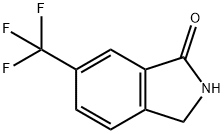 6-(三氟甲基)异吲哚啉-1-酮,1261883-04-8,结构式