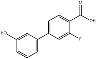 3-Fluoro-3'-hydroxy-[1,1'-biphenyl]-4-carboxylic acid|3-氟-3'-羟基-[1,1'-联苯]-4-羧酸