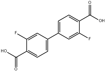 4-(4-Carboxy-3-fluorophenyl)-2-fluorobenzoic acid,1261929-07-0,结构式