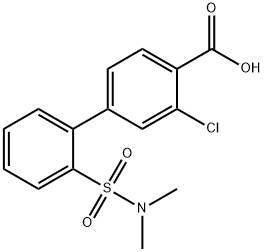 1261939-26-7 2-氯-4-(2-N,N-二甲基氨磺酰基苯基)苯甲酸