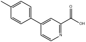 4-(对甲苯基)吡啶甲酸, 1261953-65-4, 结构式