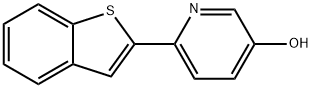 2-[Benzo(b)thiophen-2-yl]-5-hydroxypyridine Structure