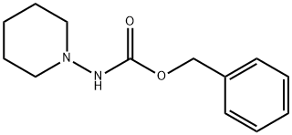 Carbamic acid, 1-piperidinyl-, phenylmethyl ester (9CI) Struktur