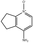 5H-Cyclopenta[b]pyridin-4-amine,6,7-dihydro-,1-oxide(9CI) Struktur