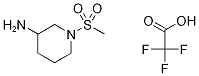 1-(Methylsulfonyl)-3-piperidinaMine Trifluoroacetate,1262309-99-8,结构式