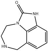 Imidazo[4,5,1-jk][1,4]benzodiazepin-2(1H)-one, 4,5,6,7-tetrahydro- (9CI) Struktur