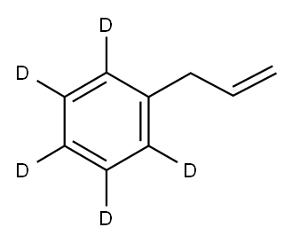 ALLYLBENZENE-2,3,4,5,6-D5 Structure