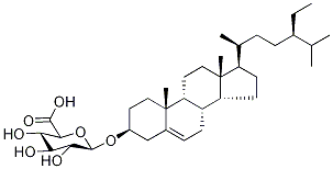 -Sitosterol--D-glucuronide Structure