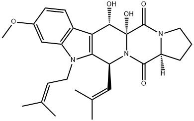 烟曲酶毒素 B, 12626-17-4, 结构式