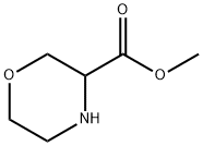 3-MORPHOLINECARBOXYLIC ACID METHYL ESTER Struktur