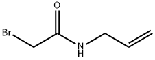 N-烯丙基-2-溴乙酰胺 结构式