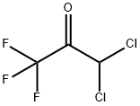 1,1-DICHLORO-3,3,3-TRIFLUOROACETONE HYDRATE 化学構造式