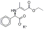 2-[N-(D-Phenylglycine)]crotonic Acid Ethyl Ester Potassium Salt Struktur