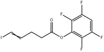 2,3,5,6-tetrafluorophenyl-5-iodo-4-pentenoate Structure