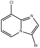 3-溴-8-氯咪唑并[1,2-A]吡啶,1263058-56-5,结构式