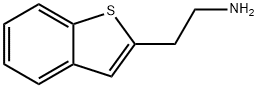 [2-(1-苯并噻吩-2-基)乙基]胺盐酸盐 结构式