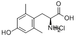 (S)-2',6'-Dimethyltyrosine hydrochloride Struktur