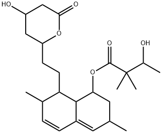 3”-HYDROXY SIMVASTATIN Structure