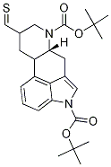 1,6-Bis-boc-8-(thiomethyl)ergoline Struktur