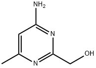 (4-氨基-6-甲基嘧啶-2-基)甲醇 结构式
