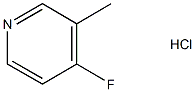 4-Fluoro-3-picoline hydrochloride Structure