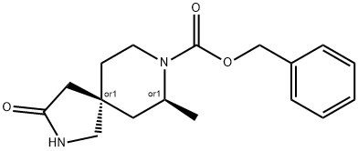 (5R,7S)-benzyl 7-Methyl-3-oxo-2,8-diazaspiro[4.5]decane-8-carboxylate|
