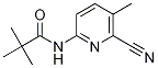 N-(6-cyano-5-Methylpyridin-2-yl)-2,2-
diMethylpropanaMide Structure