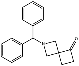 2-DiphenylMethyl-2-azaspiro[3.3]hept-5-one Structure