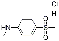 N-Methyl-4-(Methylsulfonyl)aniline hydrochloride Structure