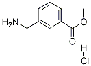 Benzoic acid, 3-(1-aMinoethyl)-, Methyl ester, hydrochloride Structure