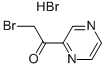 2-bromo-1-pyrazin-2-yl-ethanone hydrobromide Structure