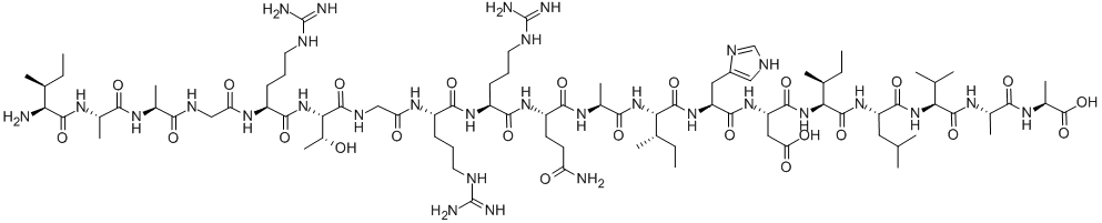 H-ILE-ALA-ALA-GLY-ARG-THR-GLY-ARG-ARG-GLN-ALA-ILE-HIS-ASP-ILE-LEU-VAL-ALA-ALA-OH Structure