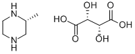 (R)哌嗪(L)酒三石酸盐, 126458-16-0, 结构式