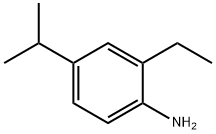 Benzenamine, 2-ethyl-4-(1-methylethyl)- (9CI) Structure