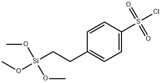 2-(4-CHLOROSULPHONYLPHENYL)ETHYLTRIMETHOXYSILANE50% IN METHYLENE CHLORIDE Structure