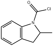 1H-Indole-1-carbonylchloride,2,3-dihydro-2-methyl-(9CI)|