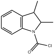 1H-Indole-1-carbonyl chloride, 2,3-dihydro-2,3-dimethyl- (9CI)|