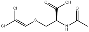 N-acetyl-(2,2-dichlorovinyl)cysteine Struktur