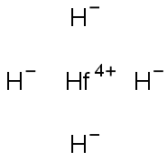 Hafnium hydride Struktur