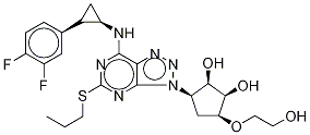 替卡格雷-D7,1265911-55-4,结构式