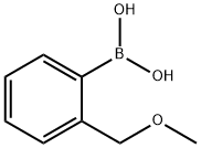 2-(メトキシメチル)フェニルボロン酸 化学構造式